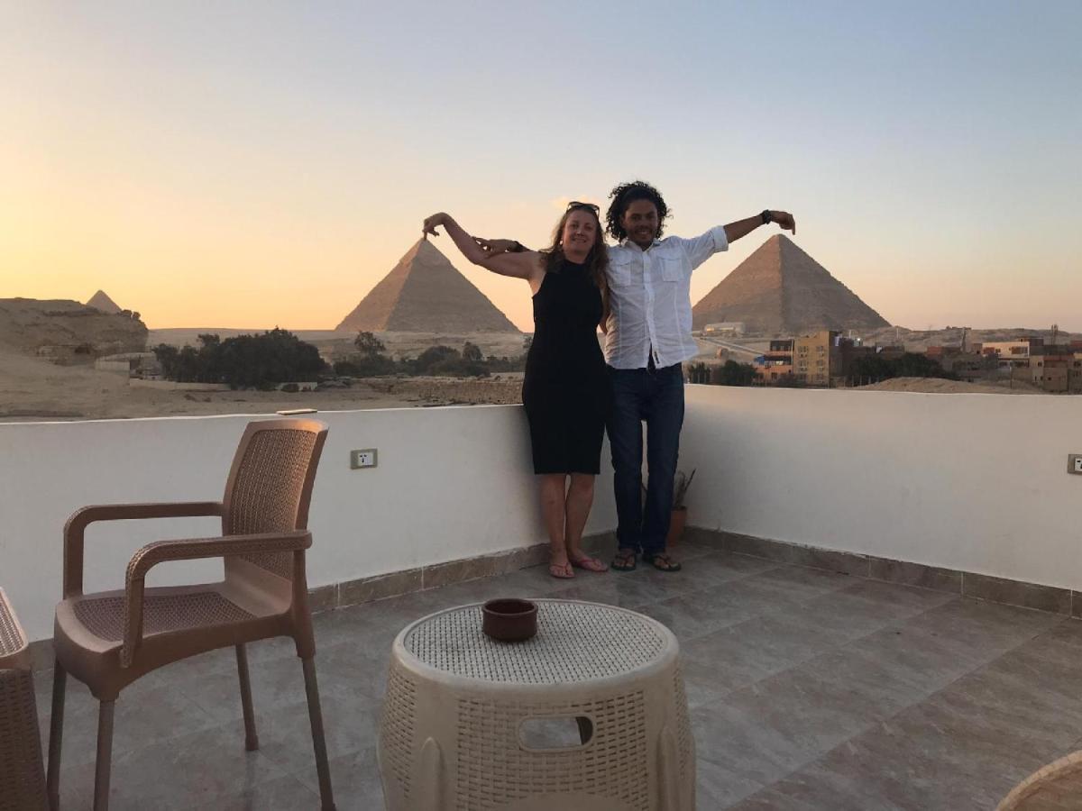 King Khufu Pyramids View Hotel Kafret el-Gabal Kültér fotó